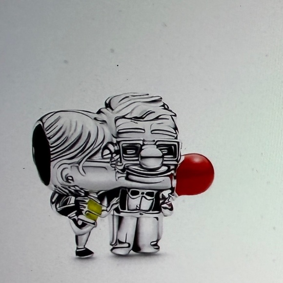 Brand new, never opened. Carl Fredricksen and Ellie Charm by Pandora - Up - Picture 2 of 3